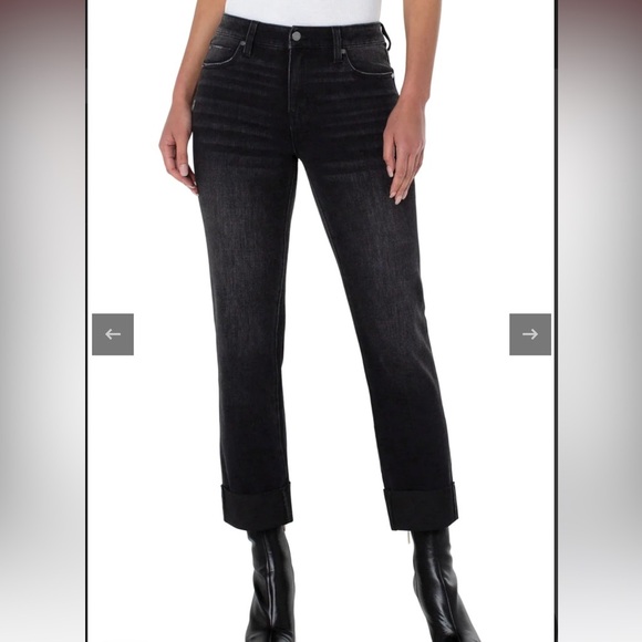 NWTLiverpool Los Angeles MARLEY GIRLFRIEND WITH RAW CUT CUFF ECO in Herington - Picture 6 of 17